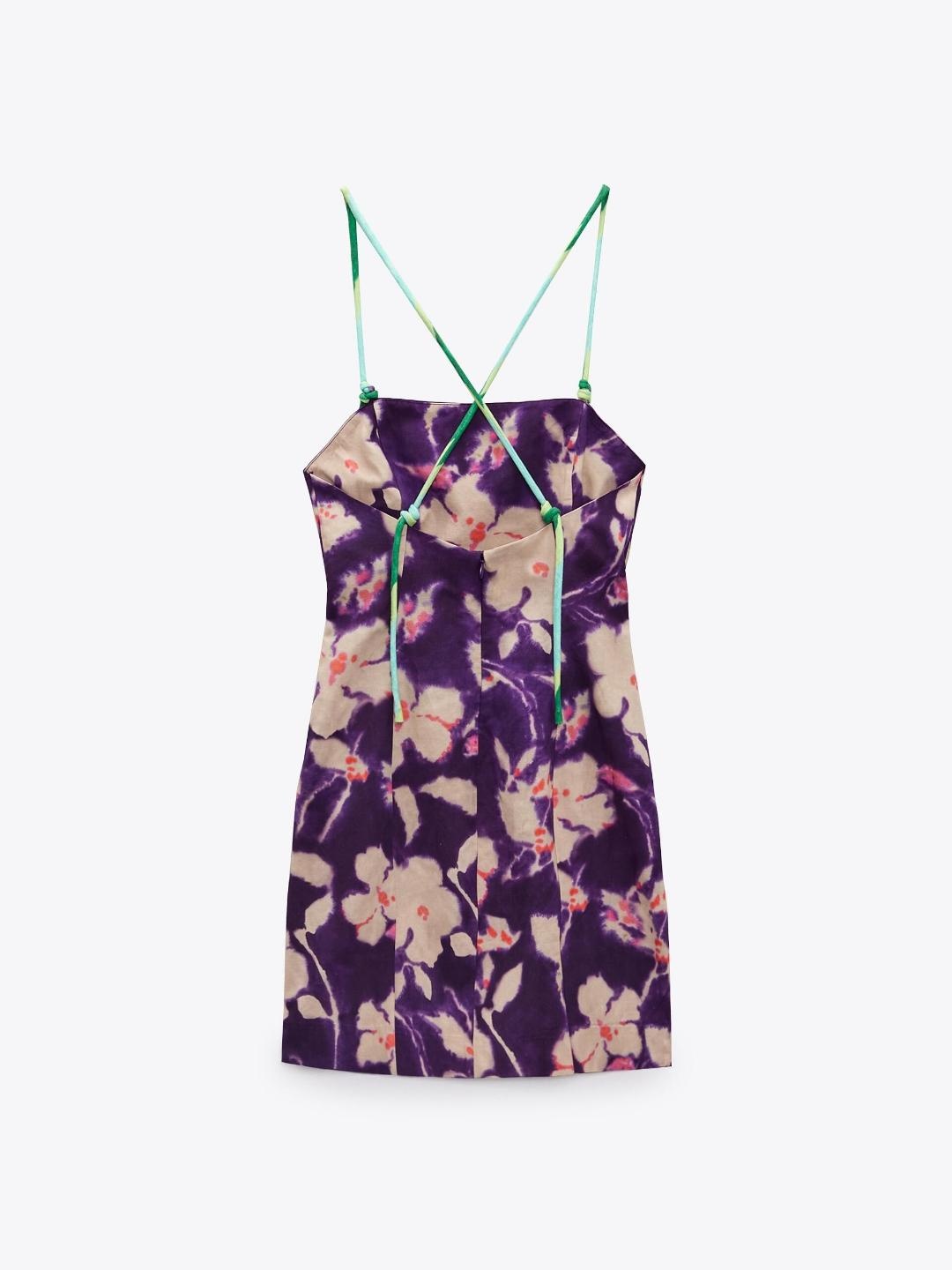 

ZARA Women Violet Dress