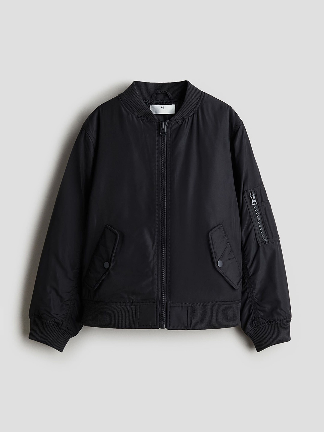 

H&M Boys Bomber Jacket, Grey