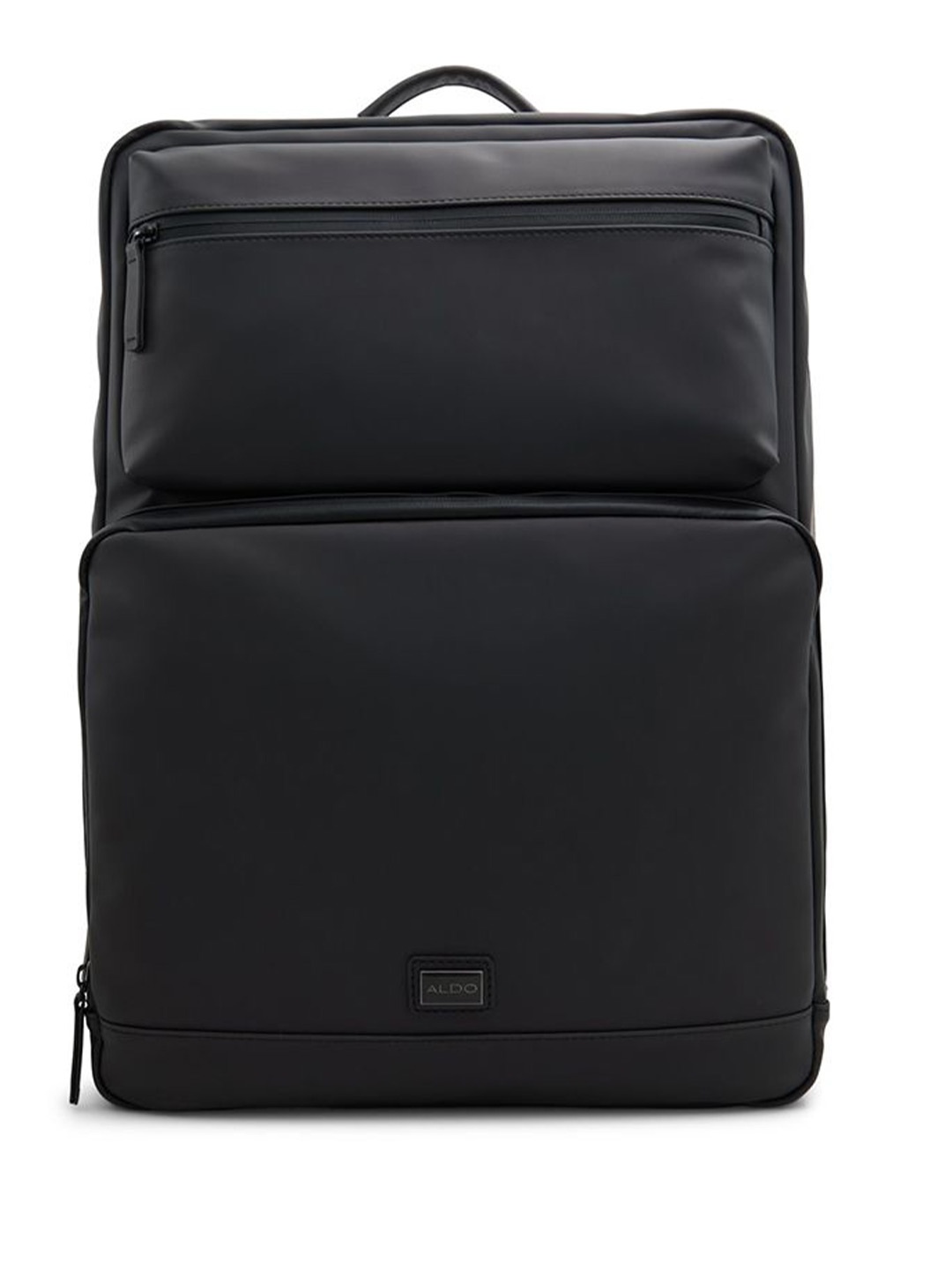 

ALDO Men Solid Up to 15 inch Ergonomic Backpack, Black