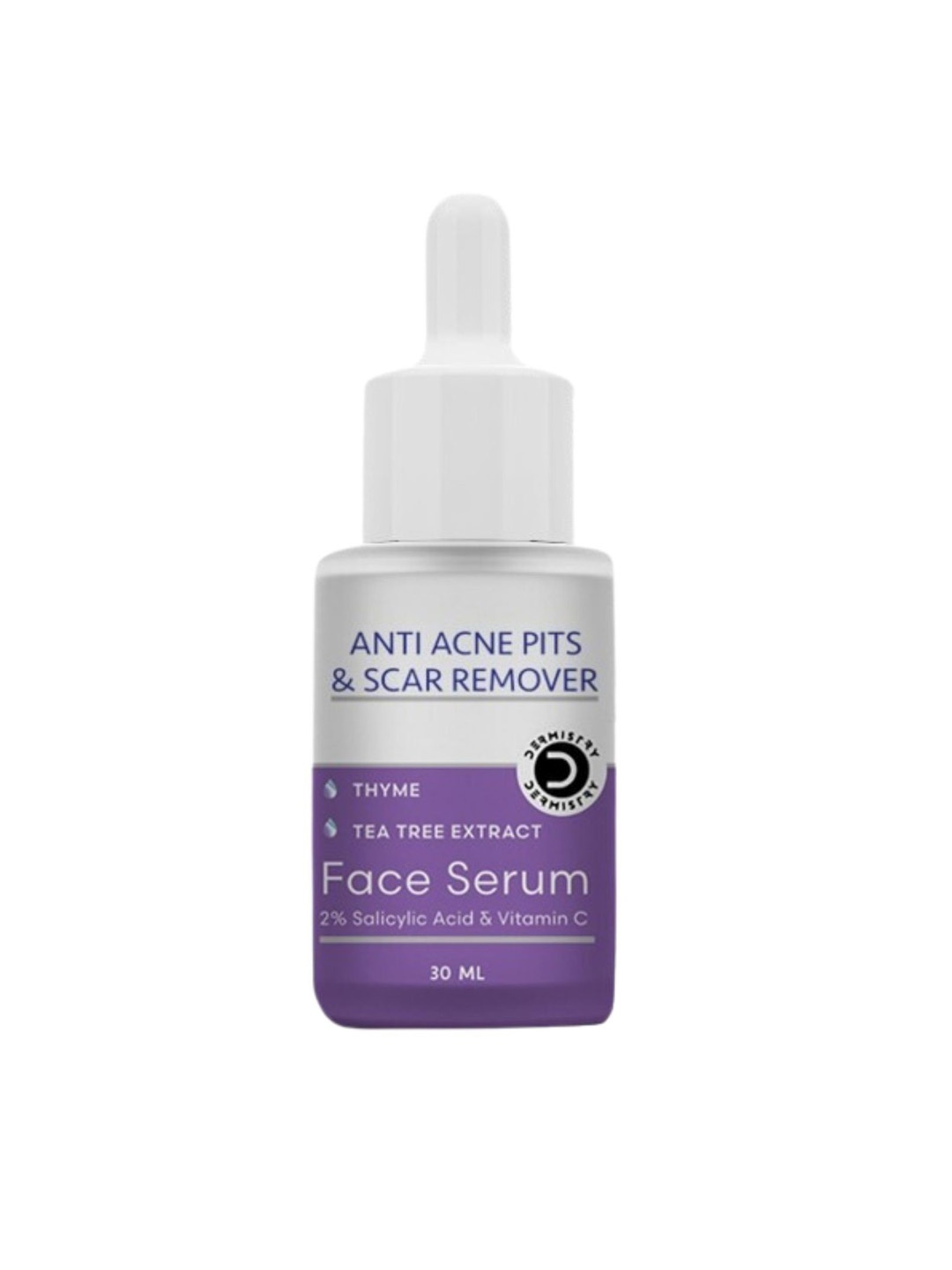 

DERMISTRY 2% Salicylic Acid Niacinamide Anti Acne Face Serum- 30 ml, Transparent