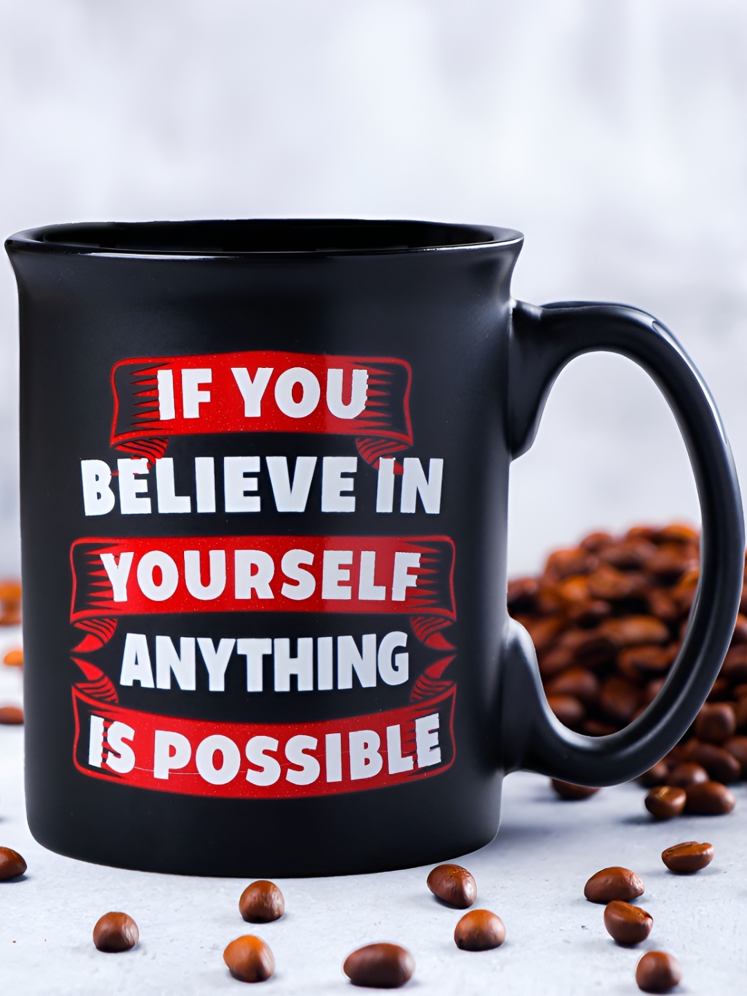 

Archies Black & Red Quotation Printed Ceramic Corporate Mug
