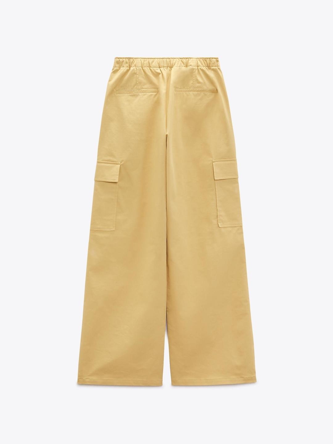 

ZARA Women Yellow Trouser