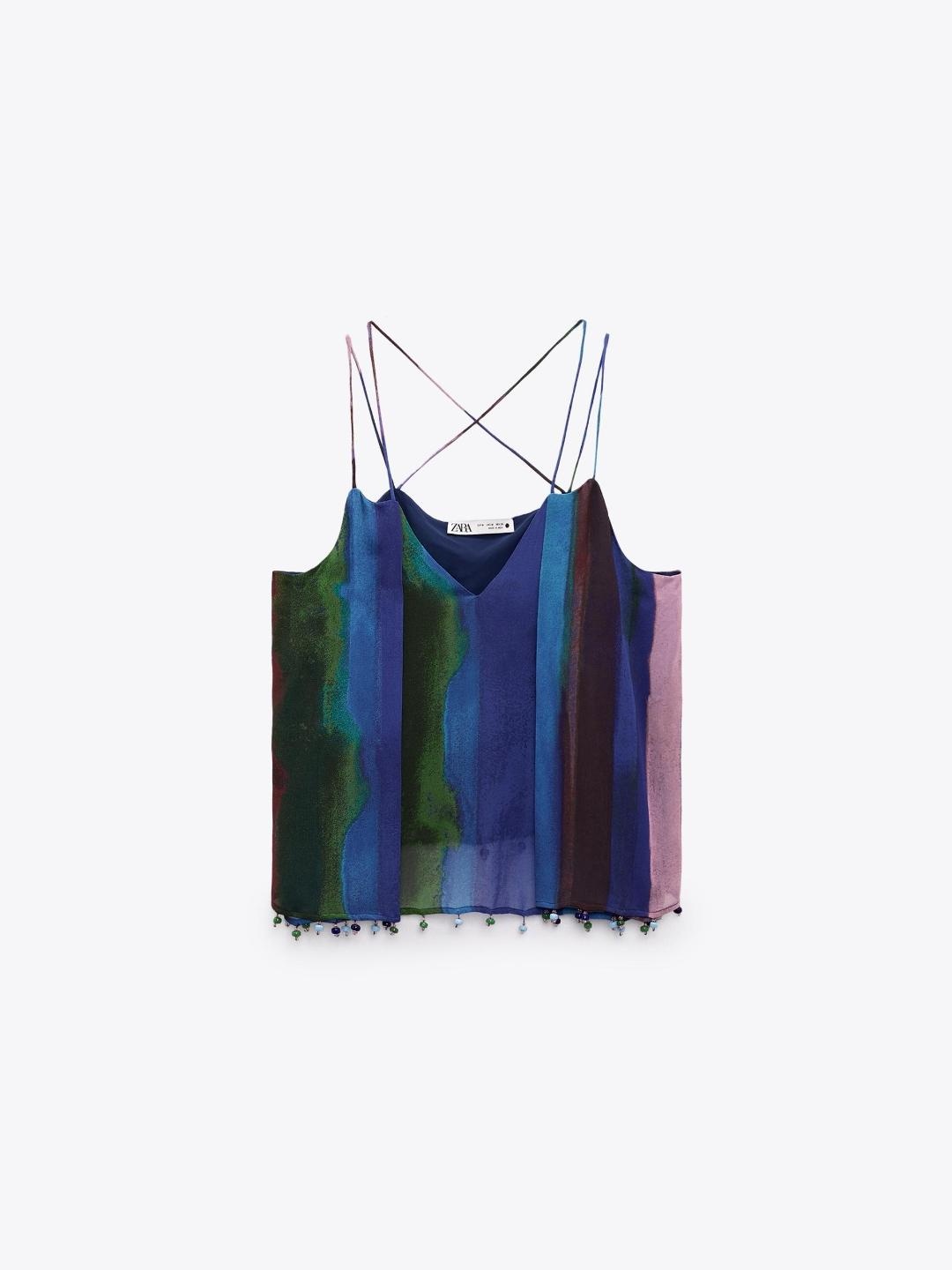 

ZARA Women Tops, Blue