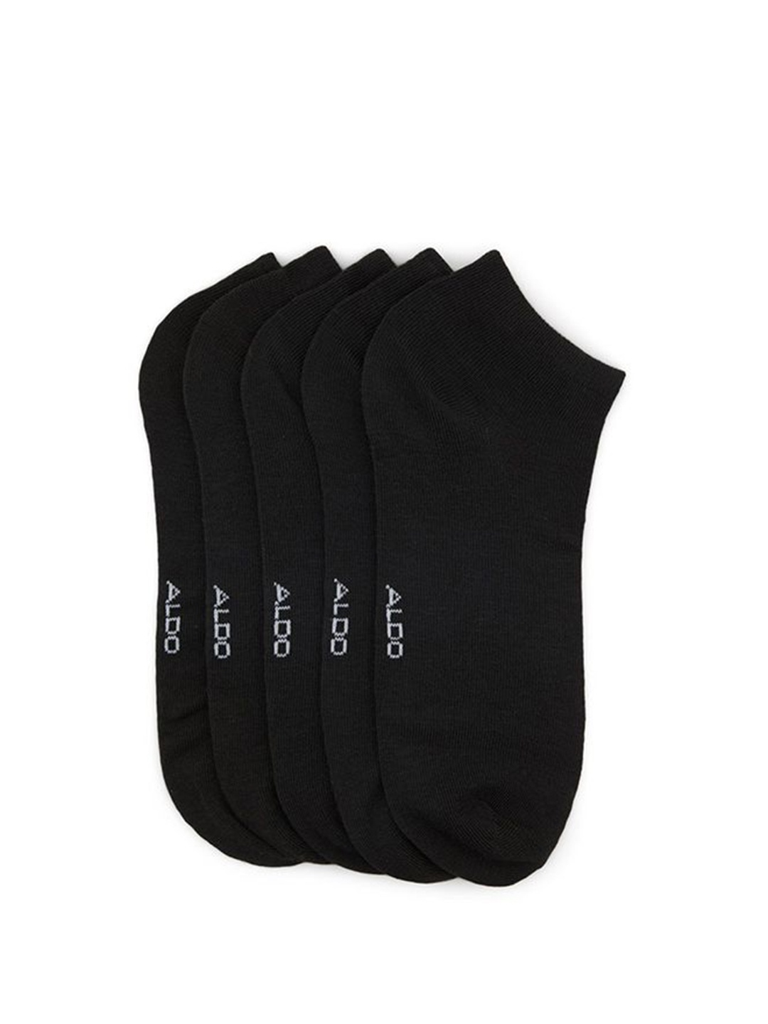 

ALDO Men Pack Of 5 Ankle Length Socks, Black