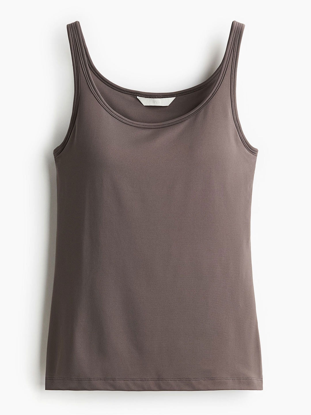 

H&M COOLMAX Integral-Bra Top, Beige