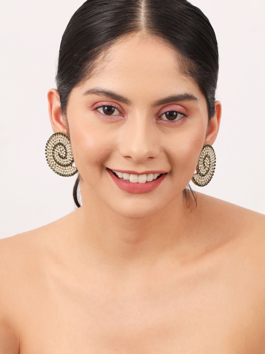 

KPOP Gold-Plated Rhinestone Contemporary Drop Earrings