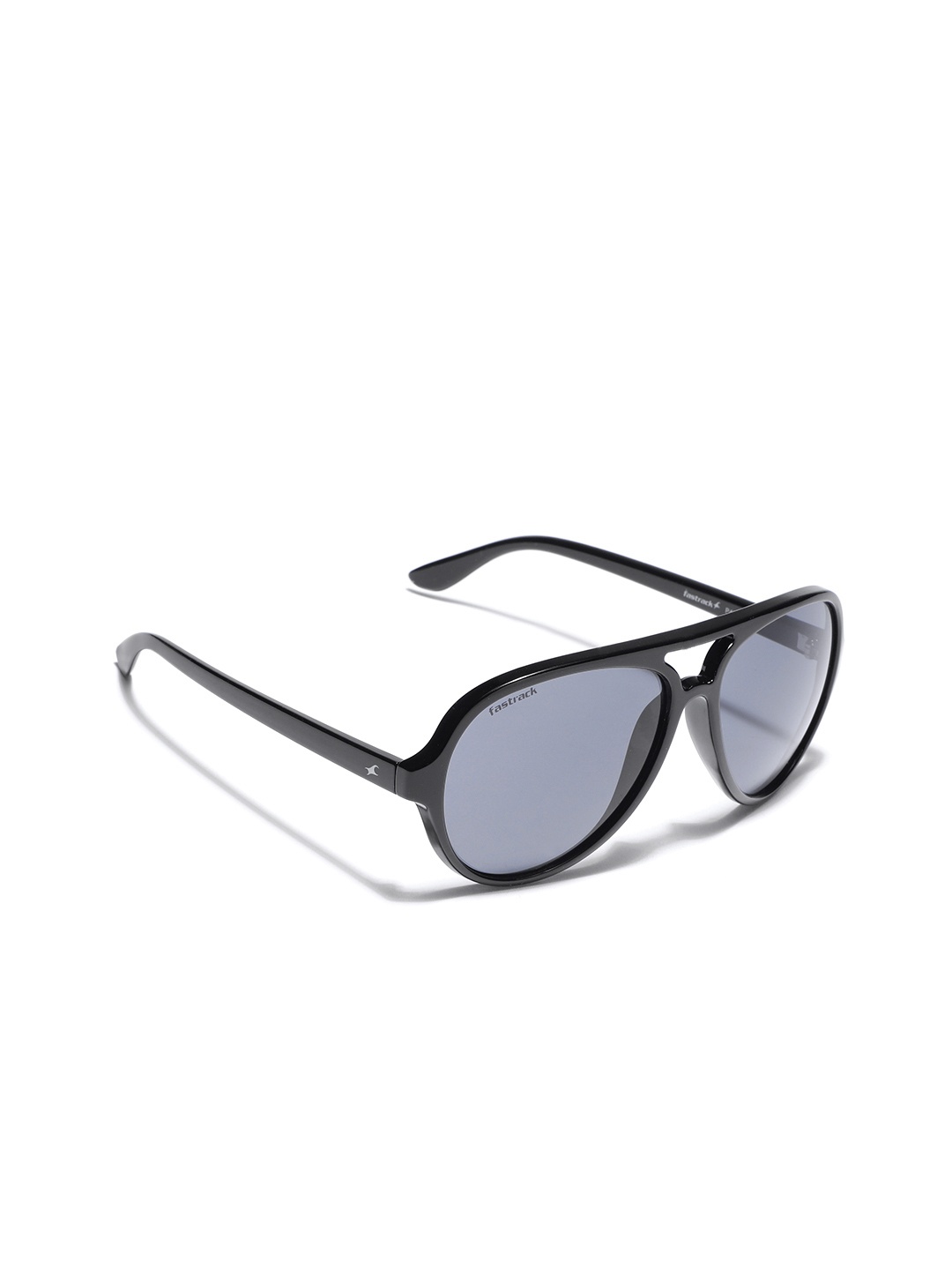 

Fastrack Men Oval Sunglasses with UV Protected Lens P426BK1V, Grey