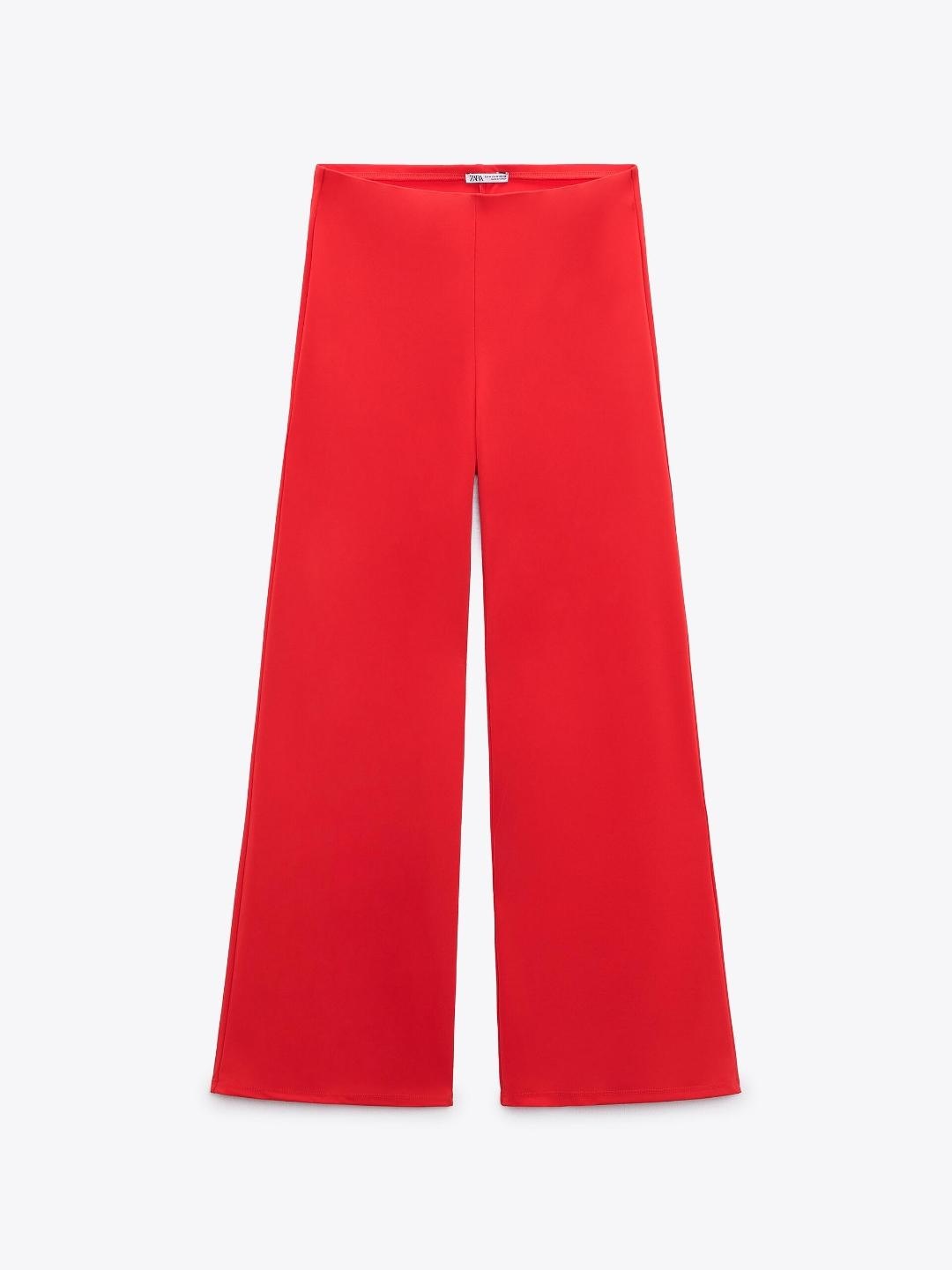 

ZARA Women Red Trouser