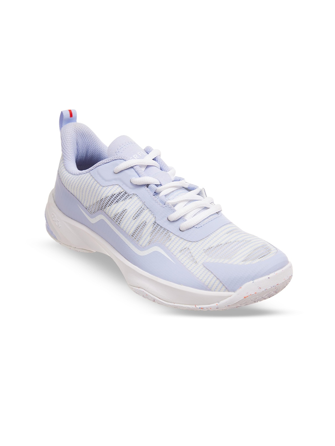 

PERFLY By Decathlon Women White Non Marking Intermediate Badminton Shoes, Grey