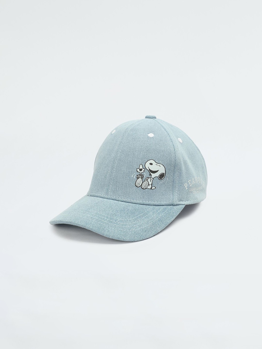 

max Women Printed Baseball Cap, Blue