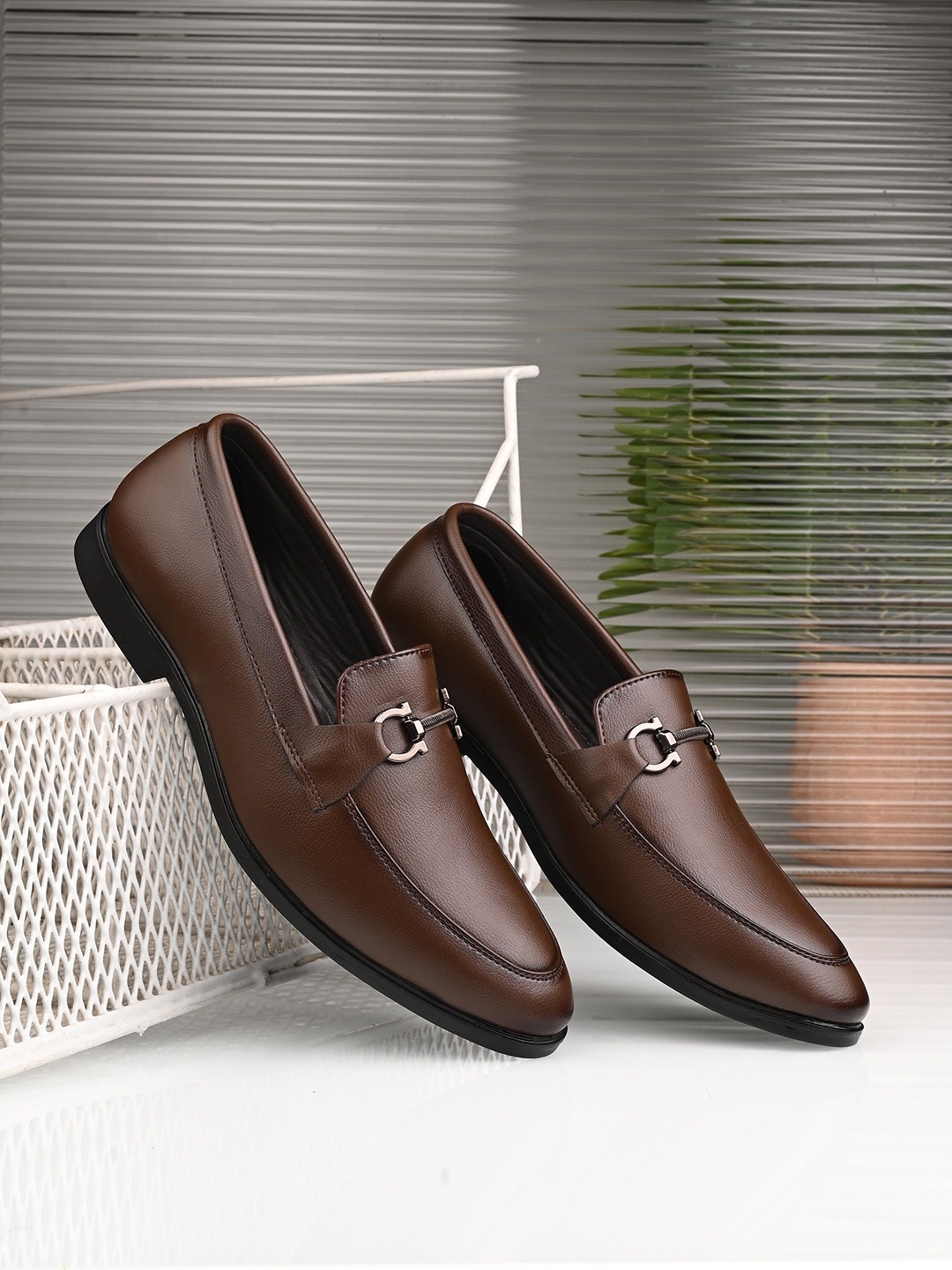 

CARLO ROMANO Men Loafers, Brown