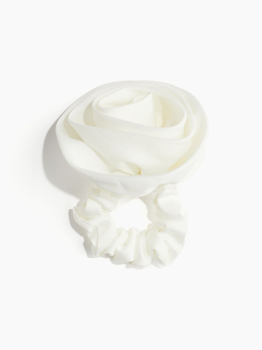 

H&M Rose-Appliqu Scrunchie, White