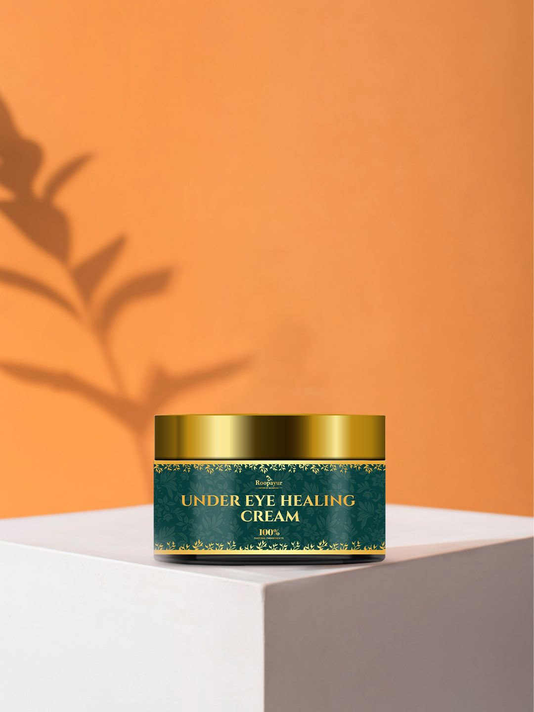 

ROOPAYUR Under Eye Healing Cream - 50 g, Brown