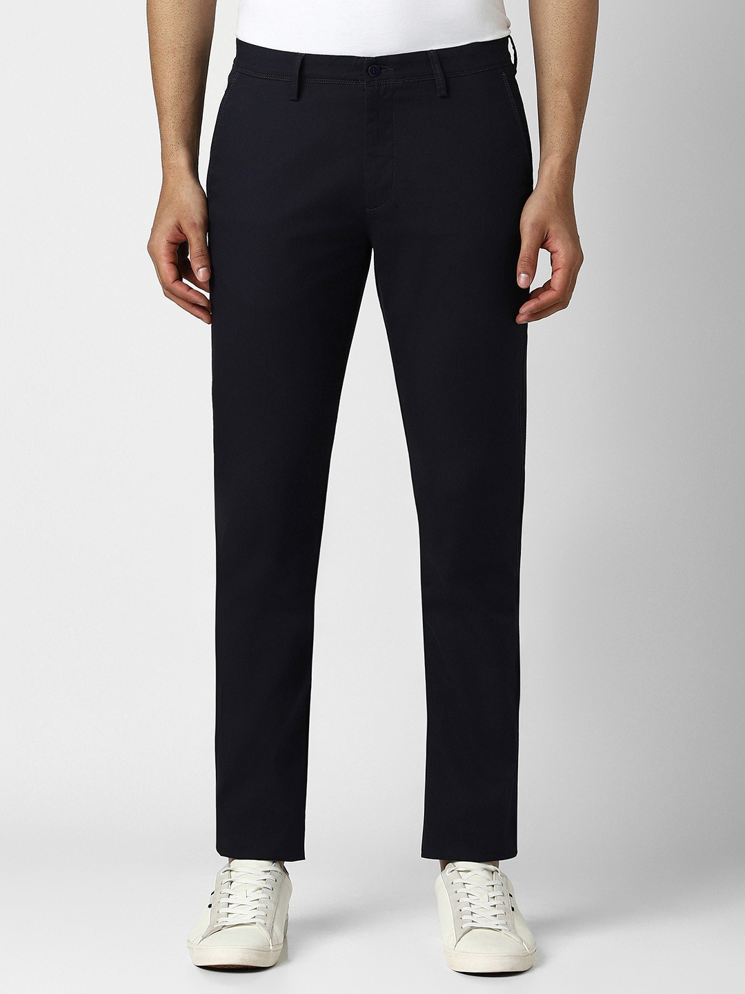 

Van Heusen Sport Men Slim Fit Trousers, Navy blue