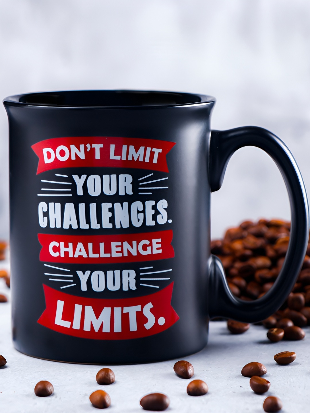 

Archies Black & White Quotation Printed Ceramic Corporate Mug
