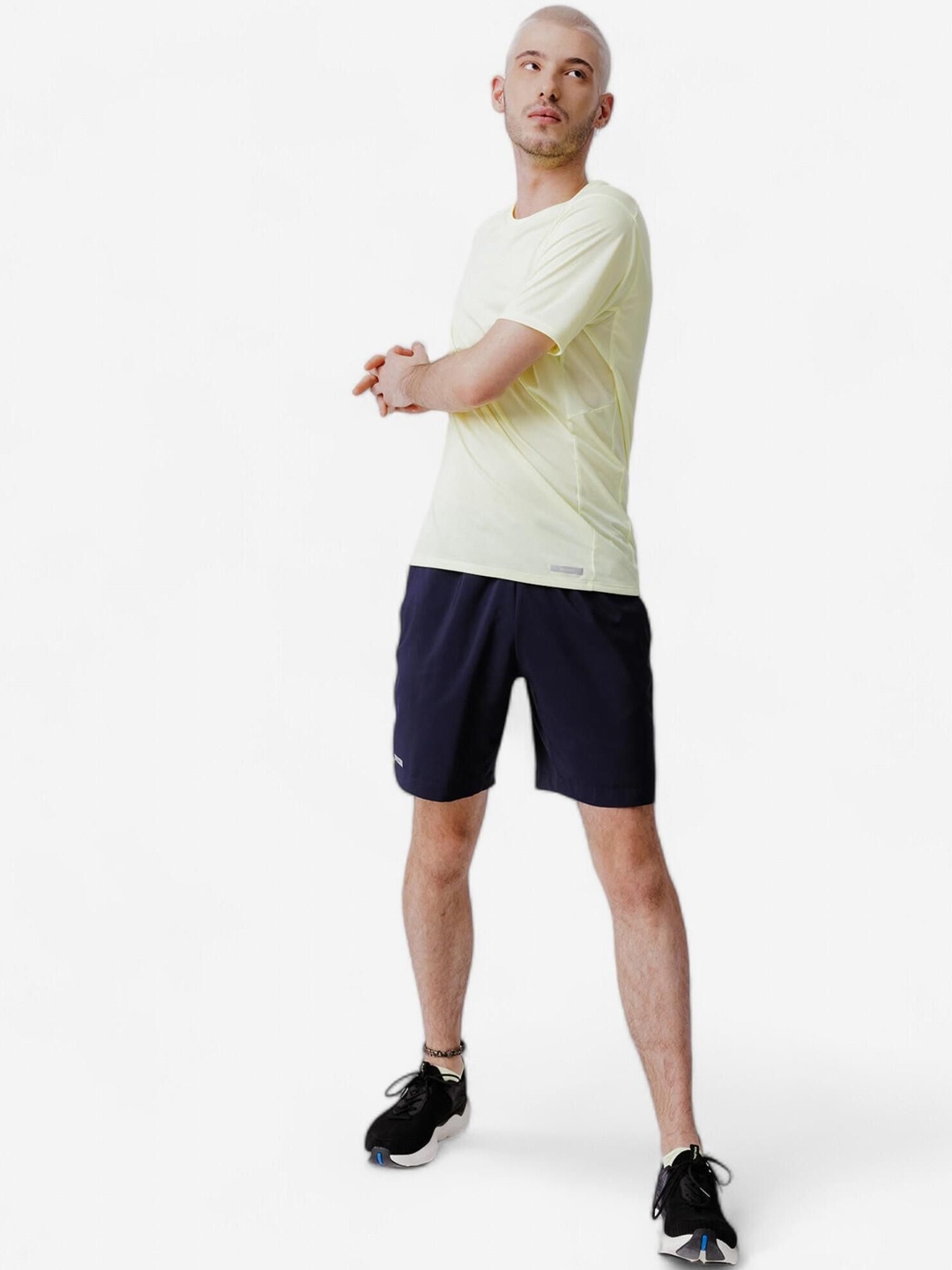 

KIPRUN By Decathlon Men Low-Rise Running Shorts, Blue