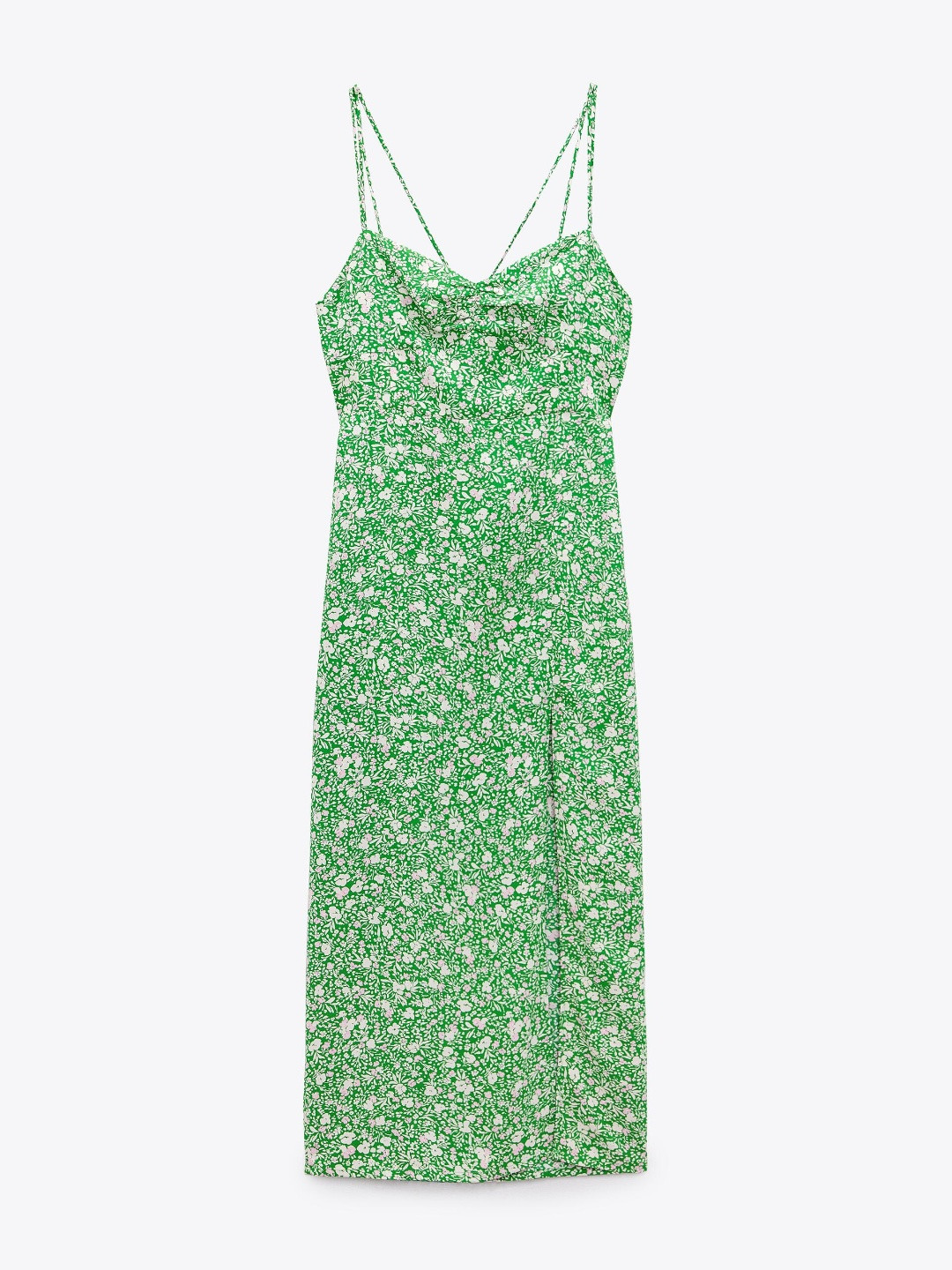 

ZARA Women Green Dress