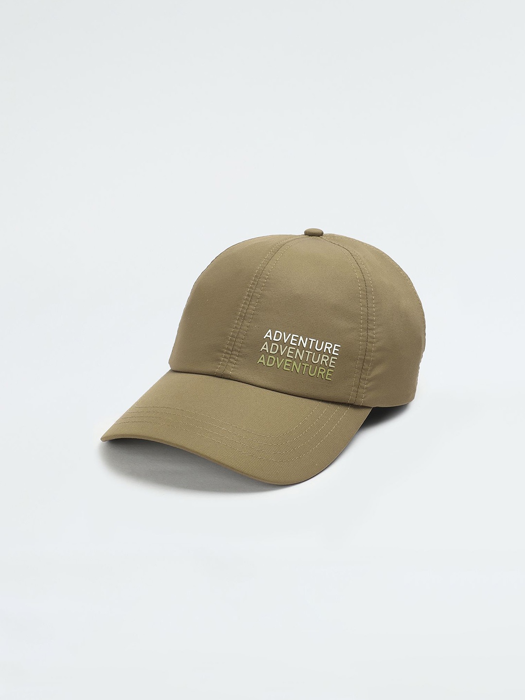

max Men Printed Baseball Cap, Green