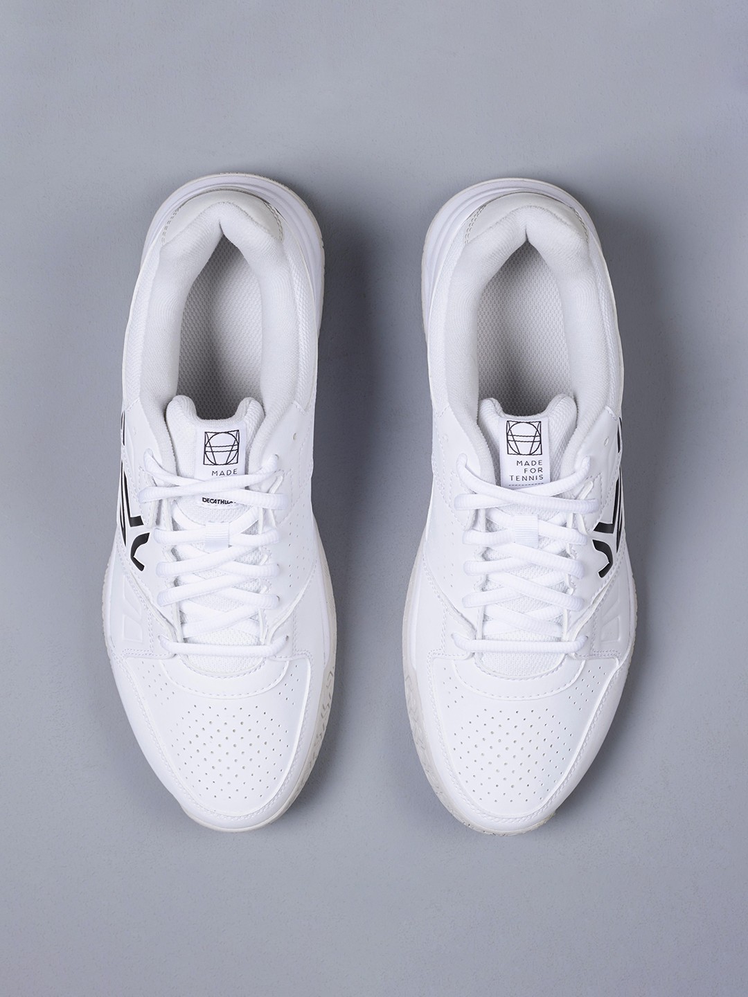 

Artengo By Decathlon Men White Beginner Multi Court Tennis Shoes