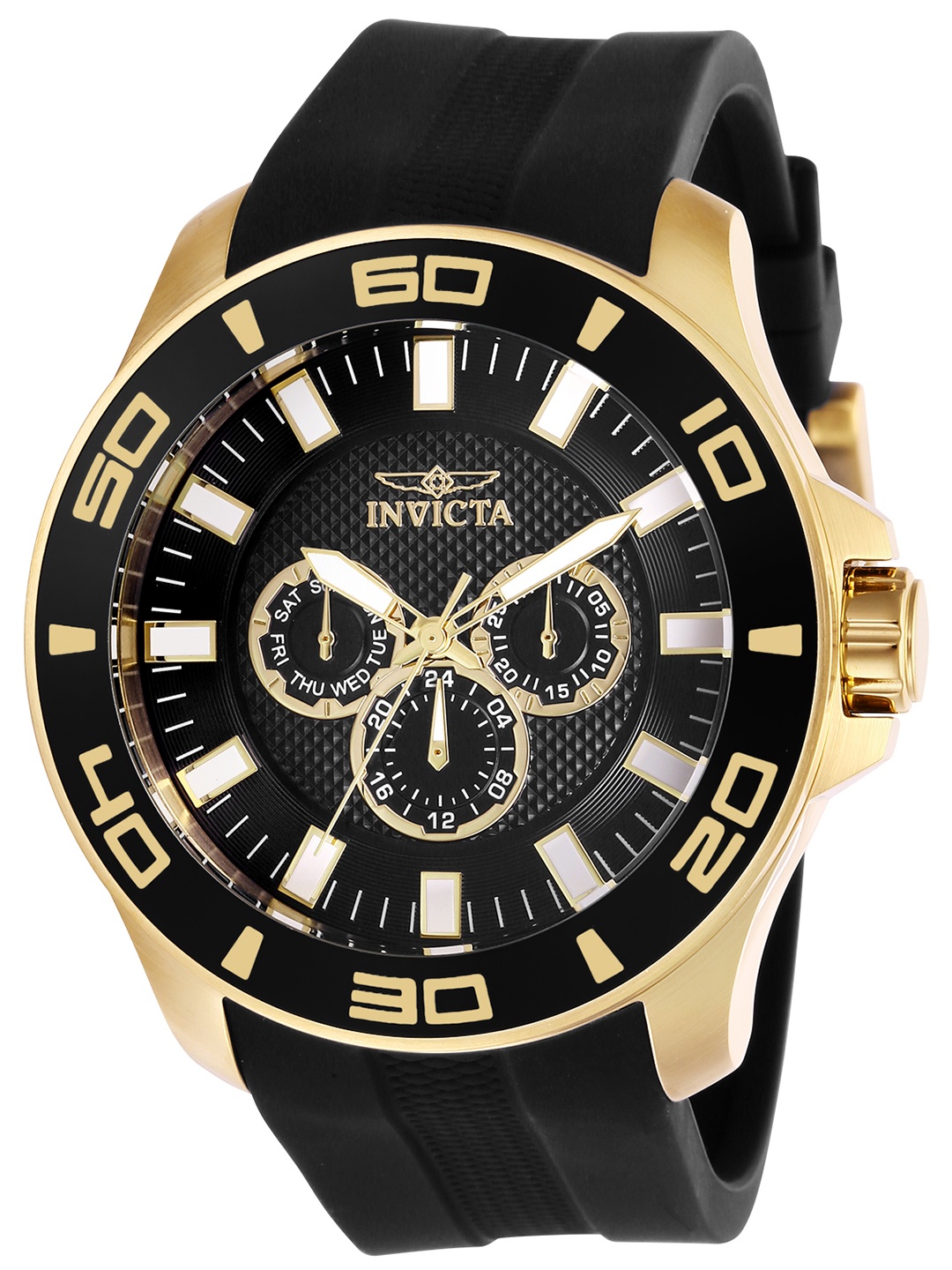 

Invicta Men Dial & Straps Analogue Watch 28001, Black
