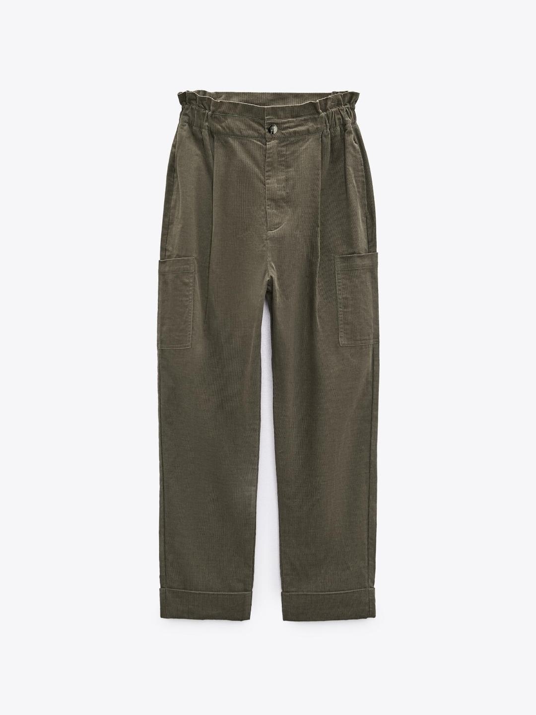 

ZARA Women Khaki Trouser