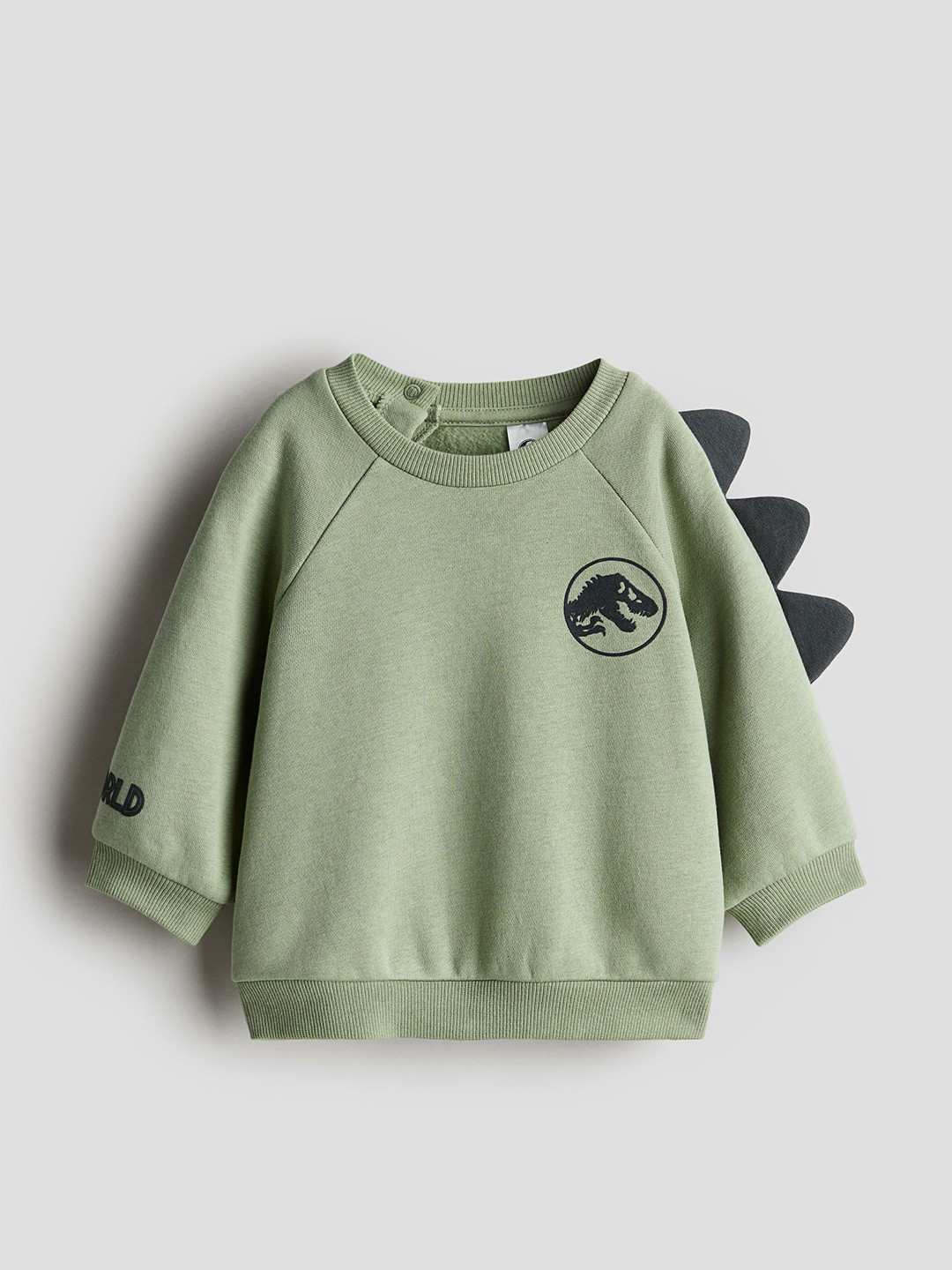 

H&M Infant Boys Crew-Neck Sweatshirts, Green
