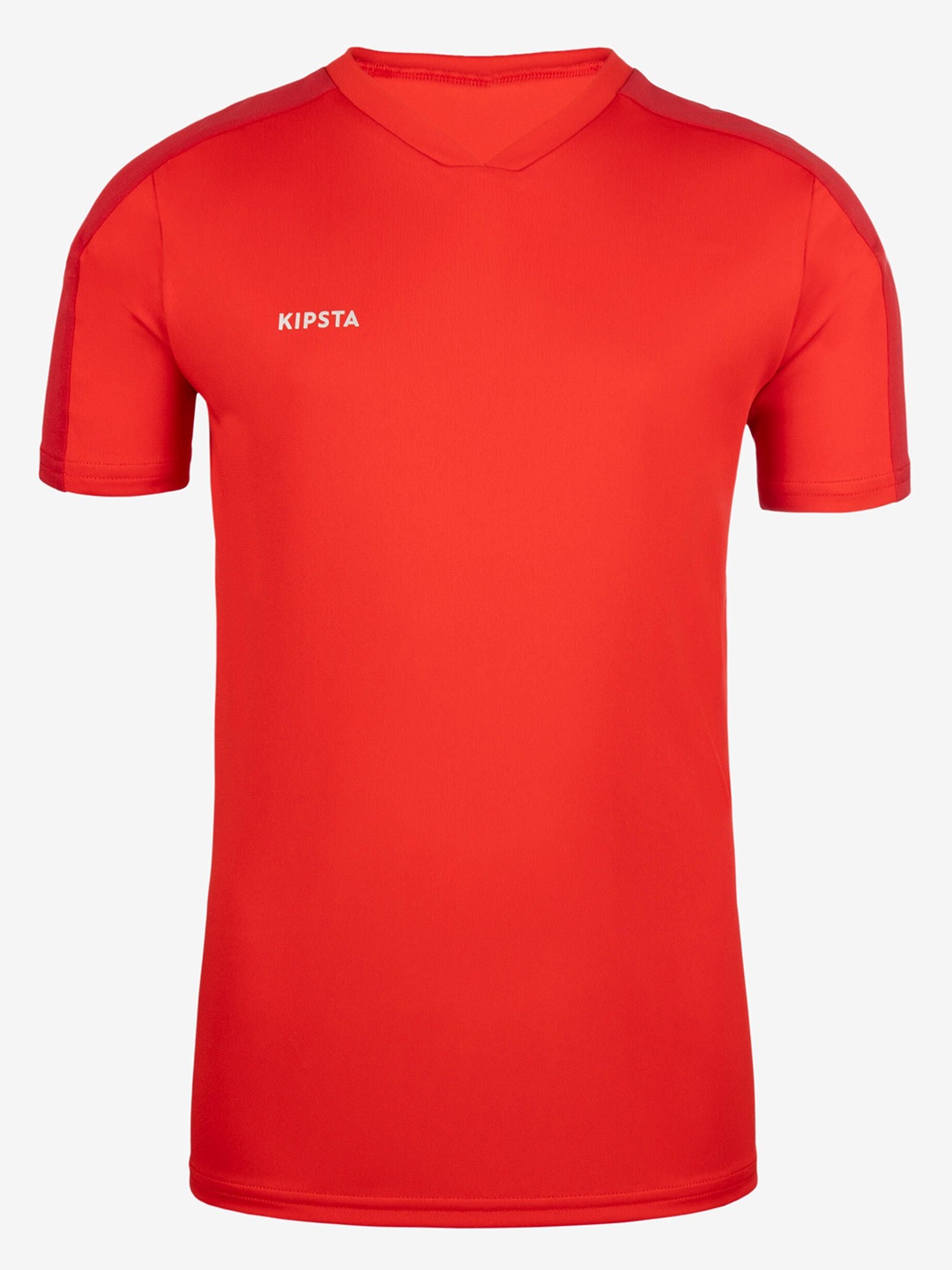

Kipsta By Decathlon Kids Red Club Essential Quick Drying Football Jersey
