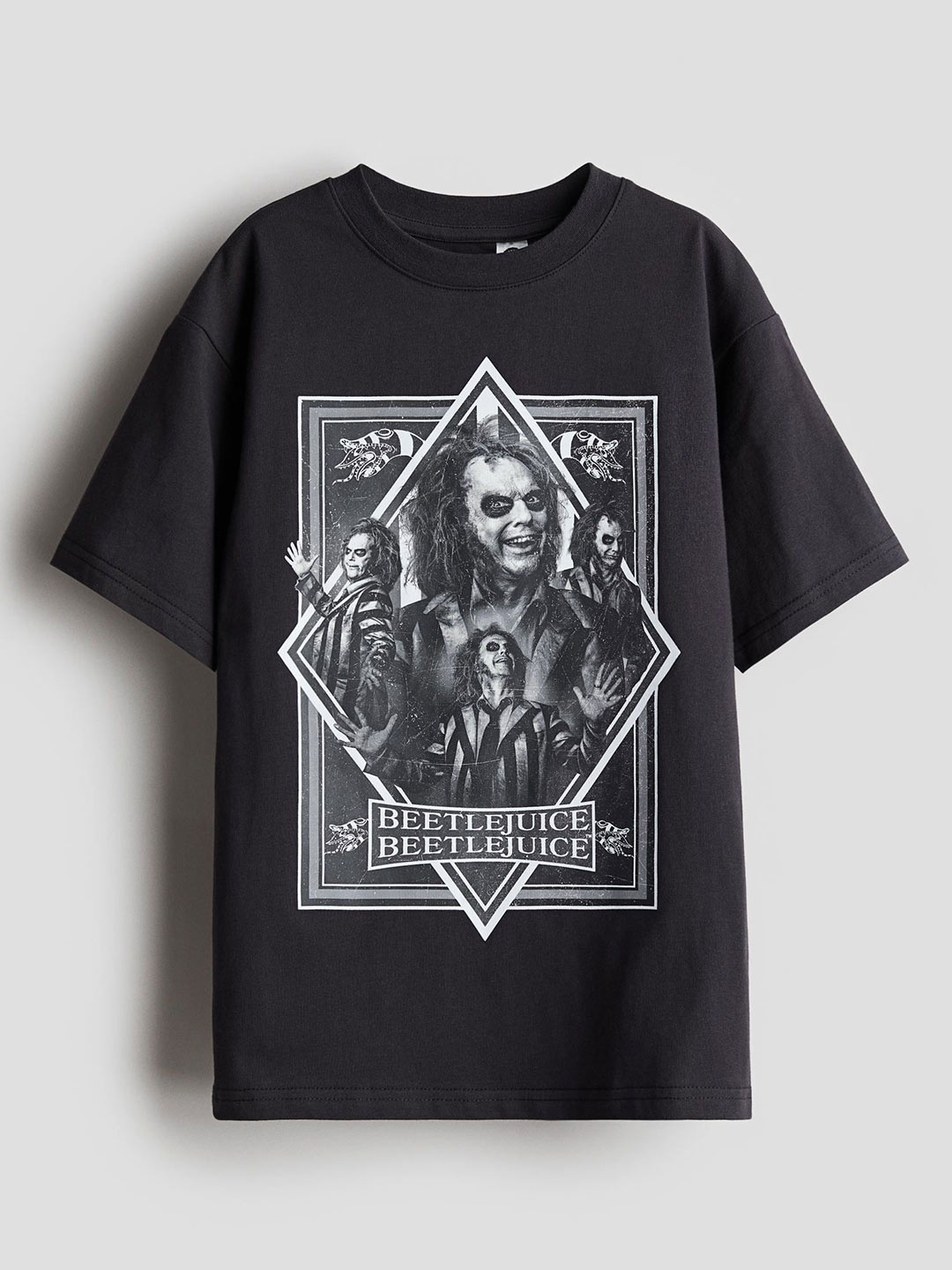 

H&M Boys Printed T-shirt, Black