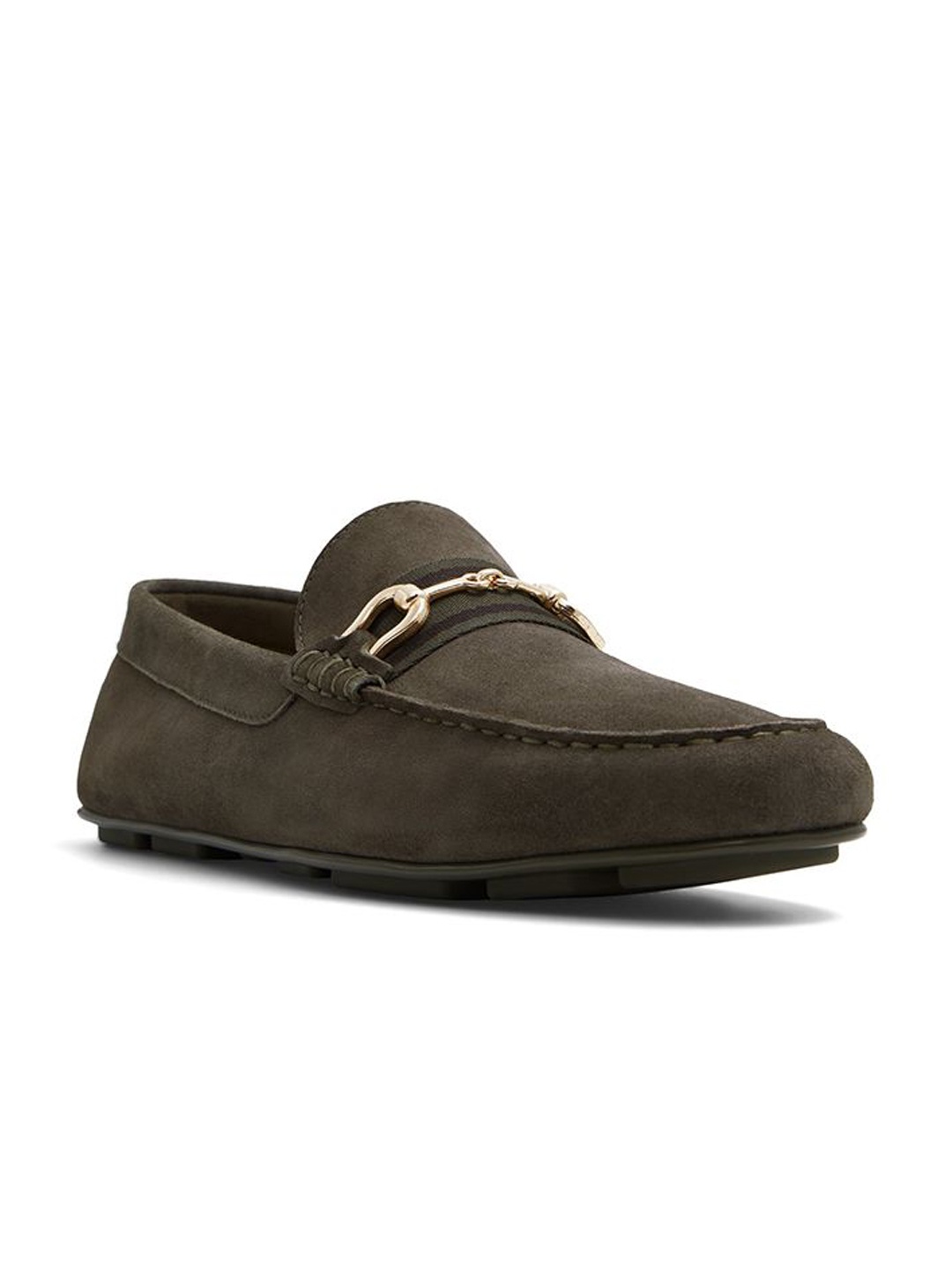 

ALDO Men Leather Slip-On Sneakers, Green