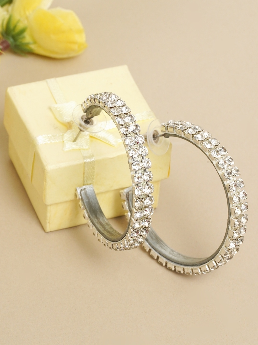 

KPOP Contemporary Drop Earrings, Silver