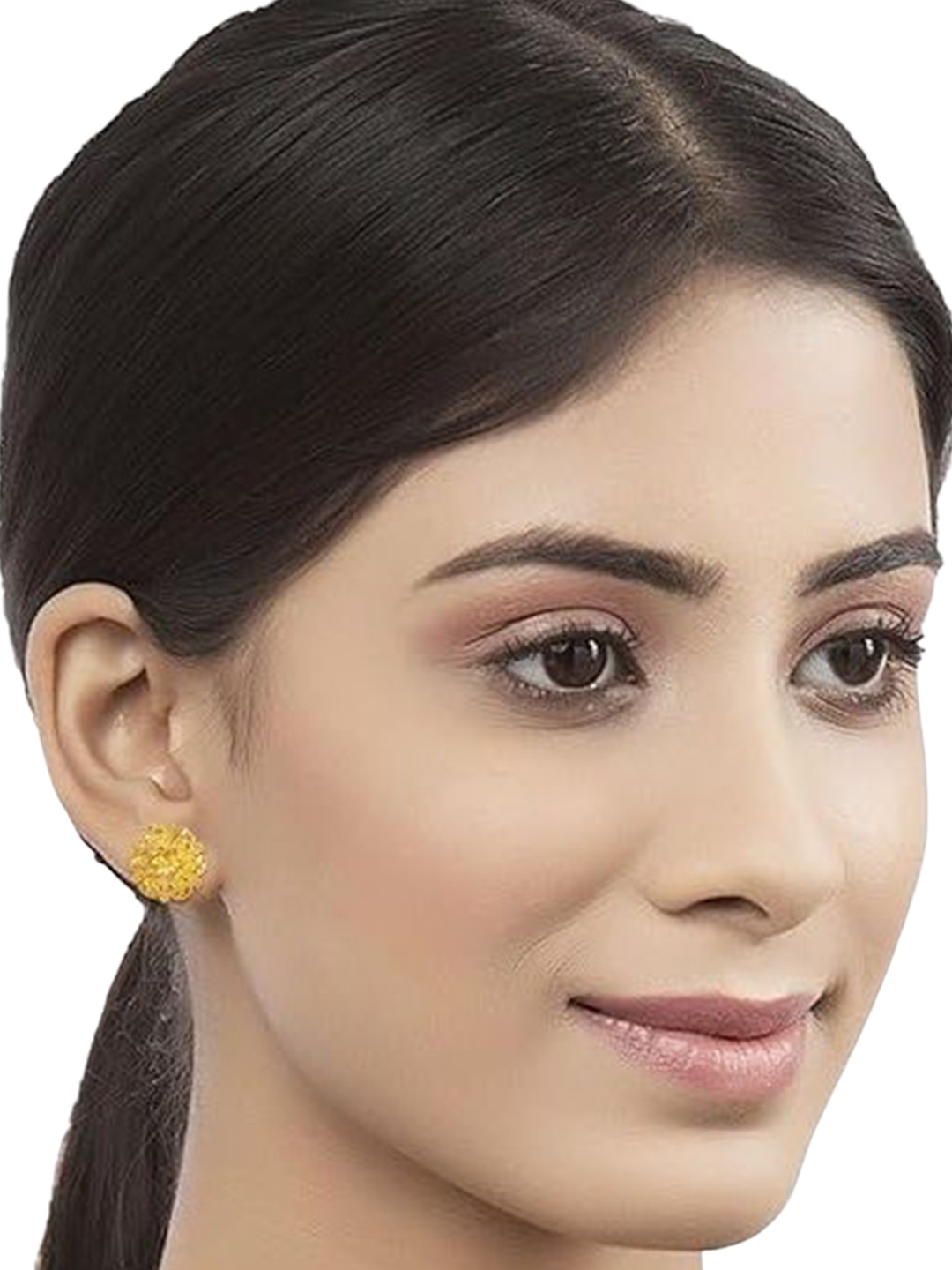 

Lila Gold Plated Contemporary Studs Earrings