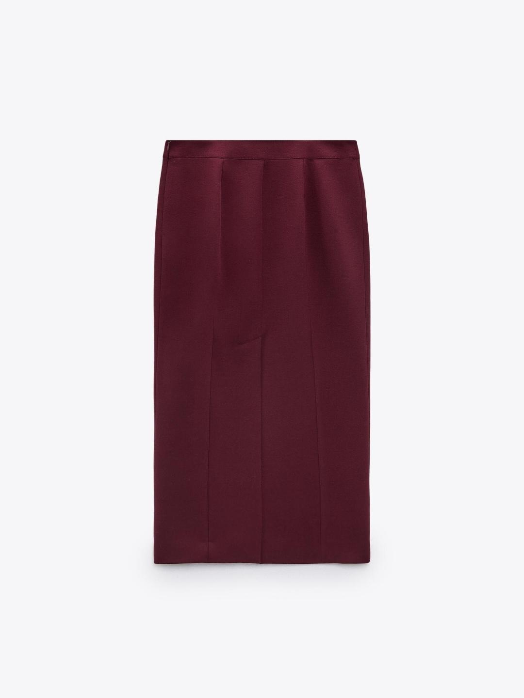 

ZARA Women Red Skirt