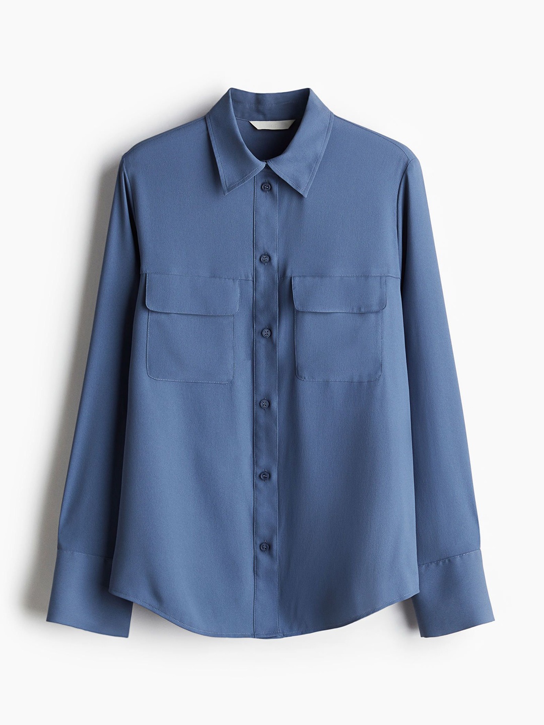 

H&M Women Crpe Shirt, Blue