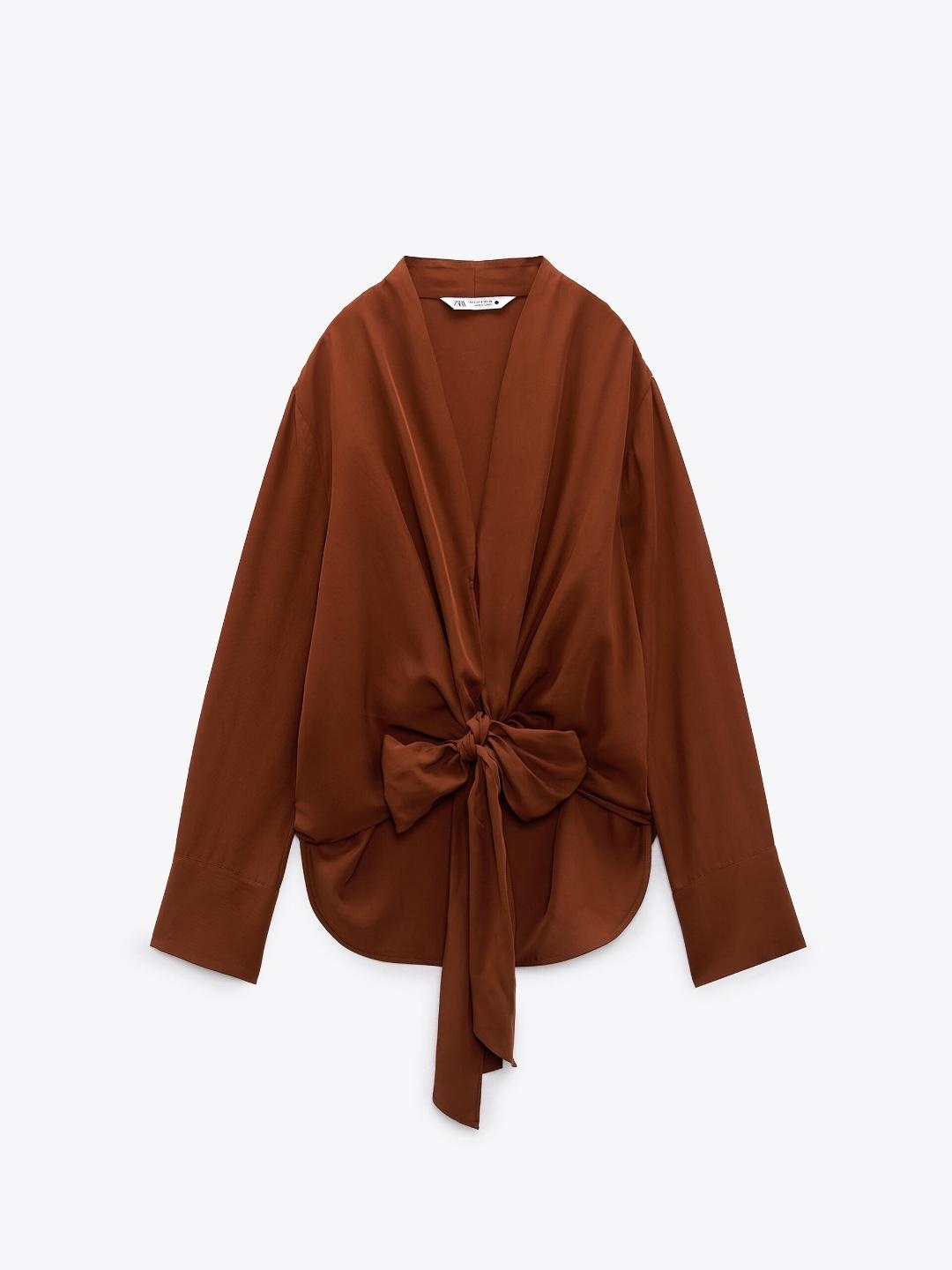 

ZARA Women Tops, Bronze
