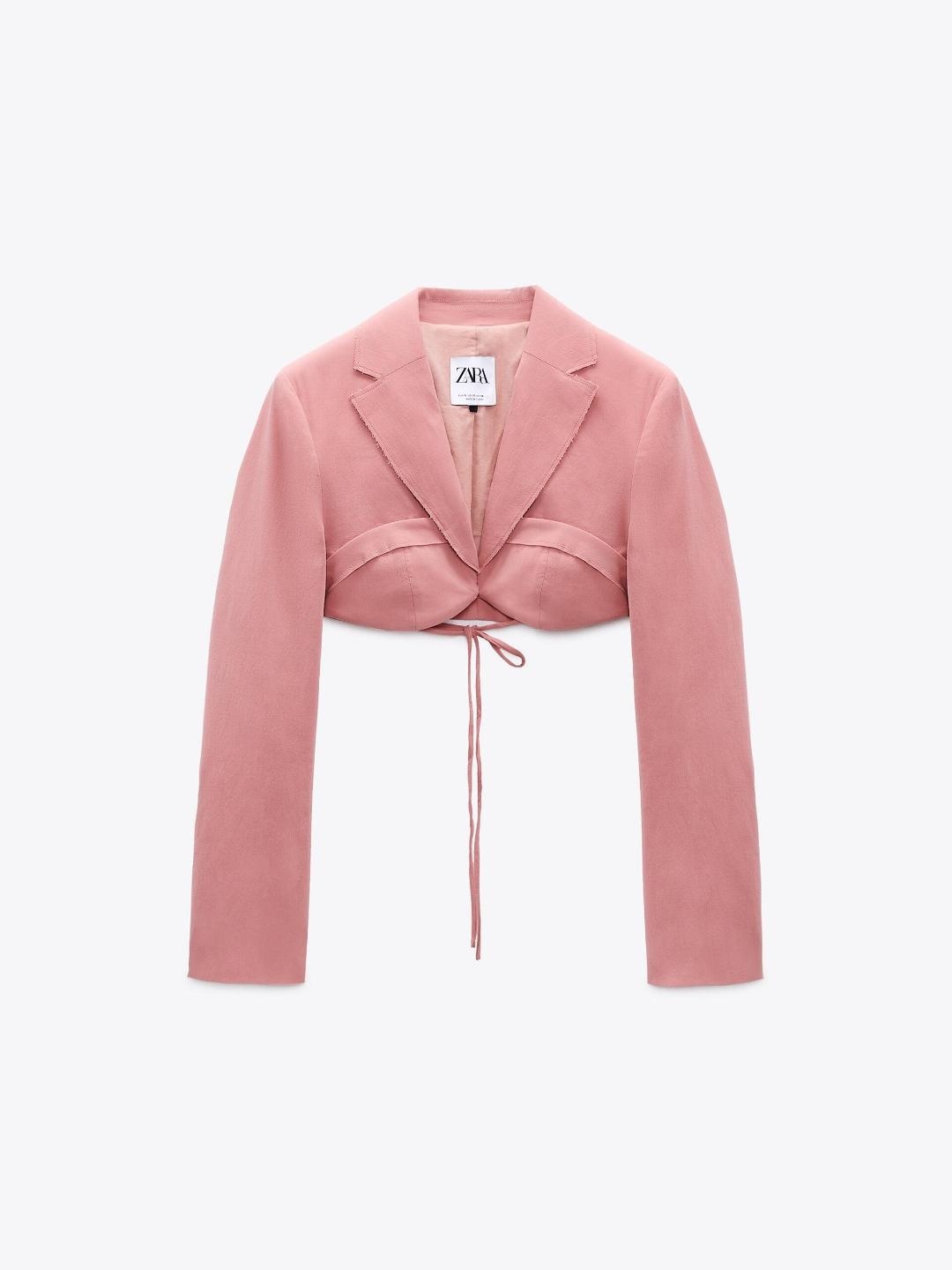 

ZARA Women Pink Blazer