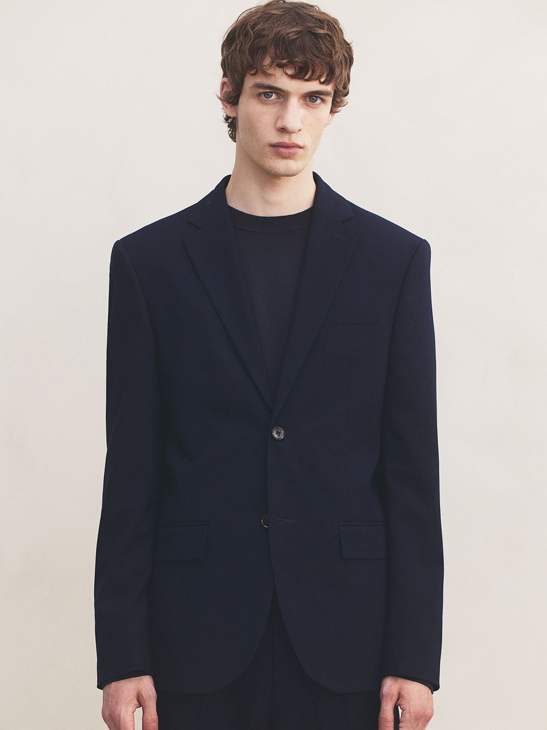 

H&M Regular Fit Jacket, Navy blue