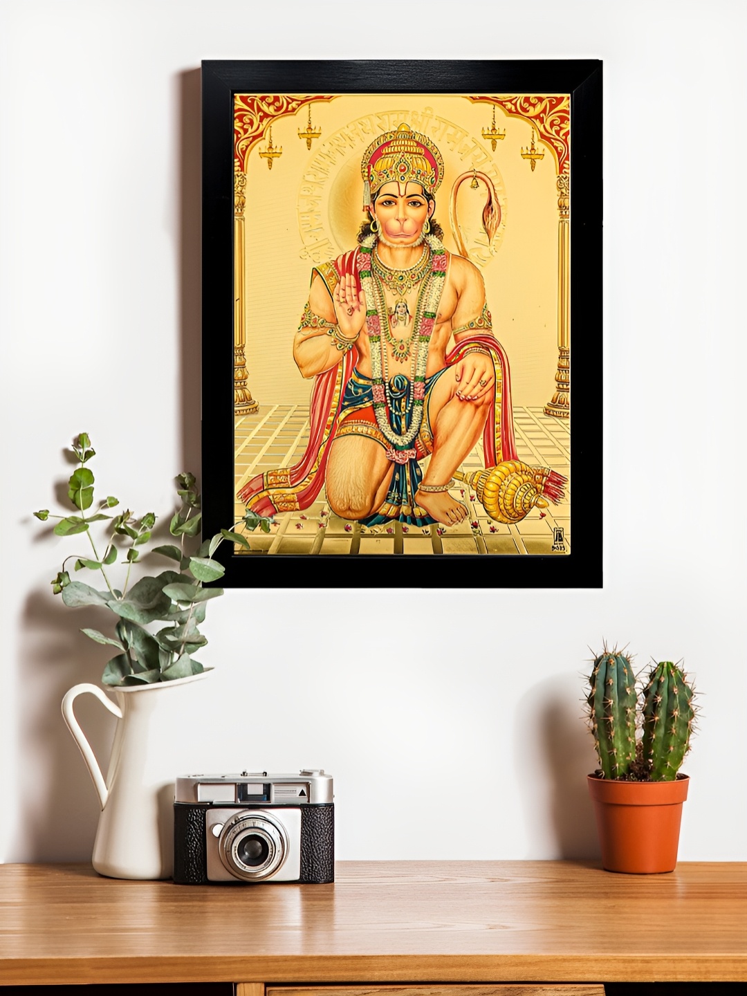 

Hawai Black & Yellow Wooden Transparent Acrylic Sheet Gold Plated Wall Photo Frame
