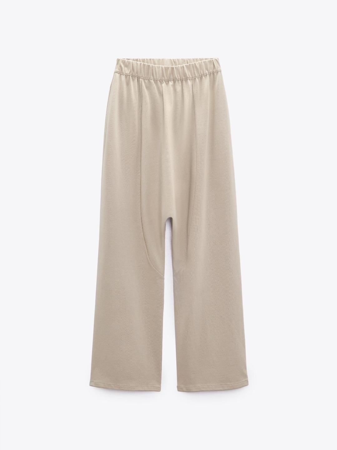 

ZARA Women Tan Trouser