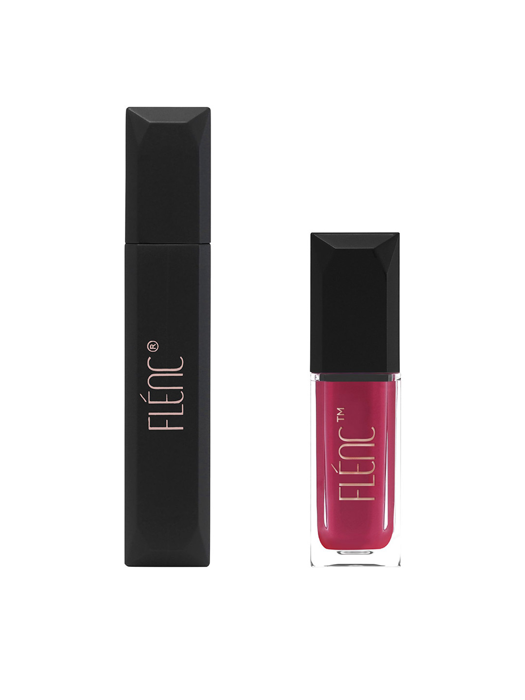 

FLENC Cryla Velvet Liquid Lipstick & Fringe Mascara Combo, Magenta