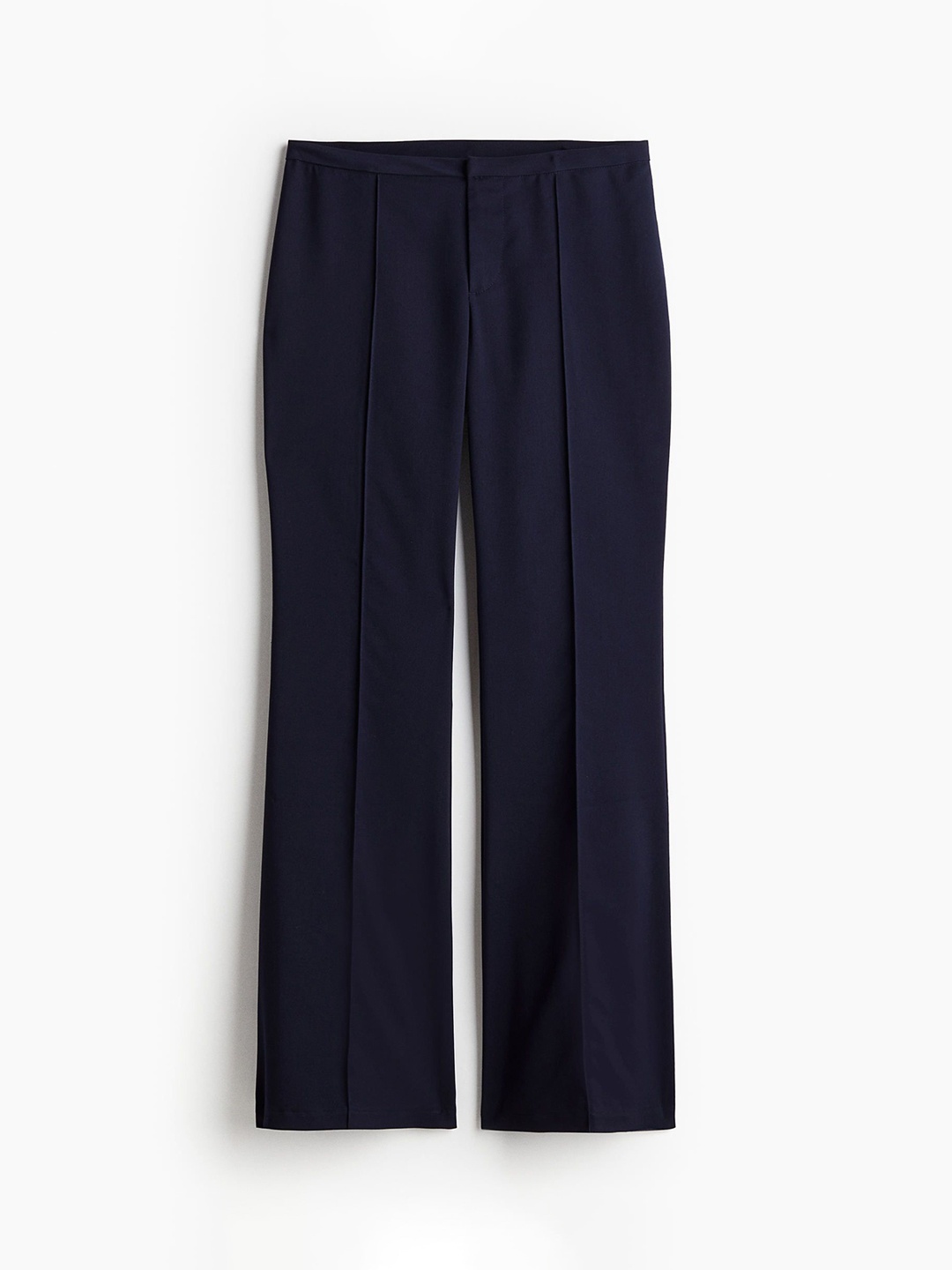 

H&M Women Flared Tailored Trousers, Blue