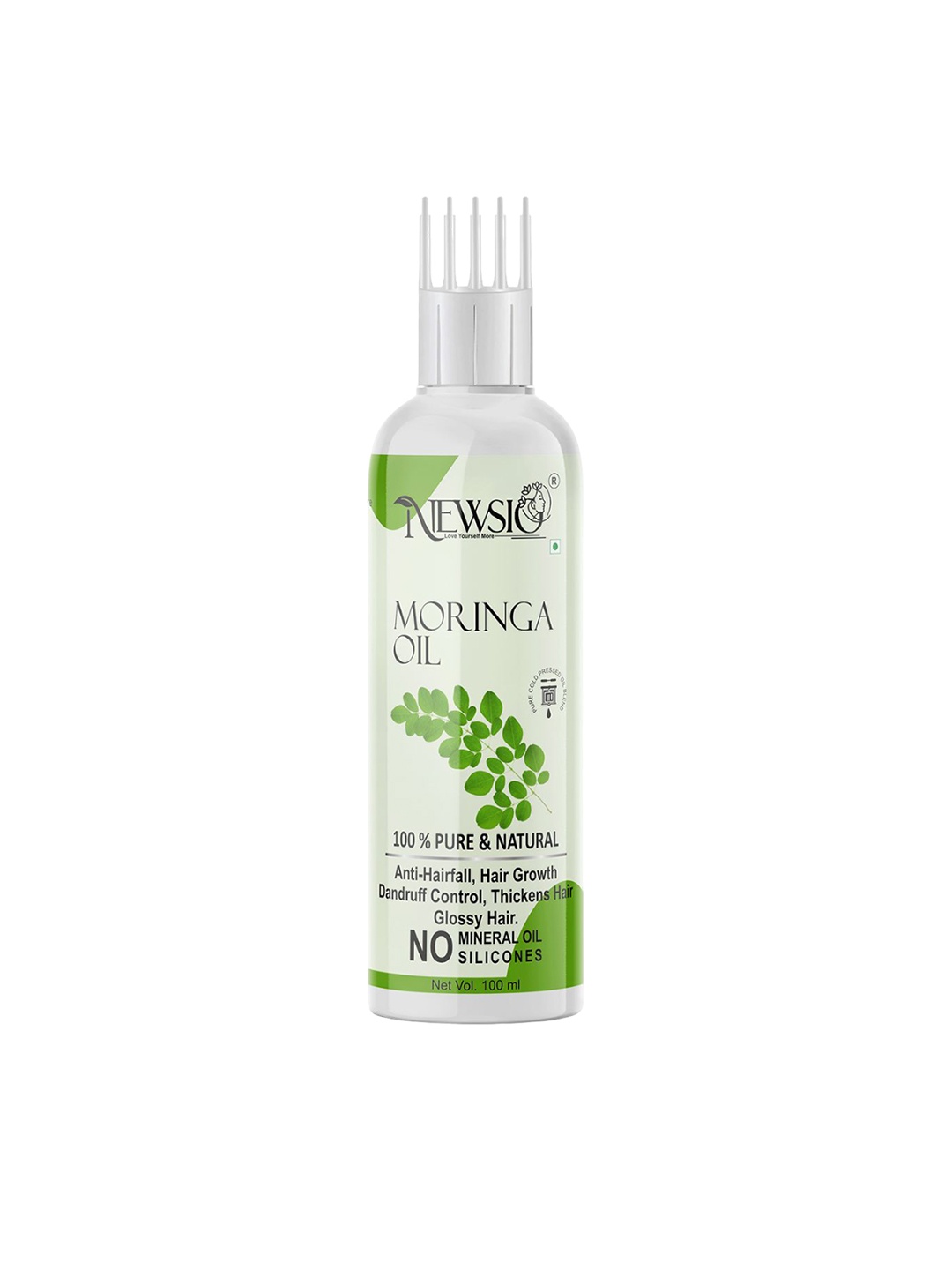 

Newsio 100% Pure & Natural Moringa Oil - 100 ml, Yellow