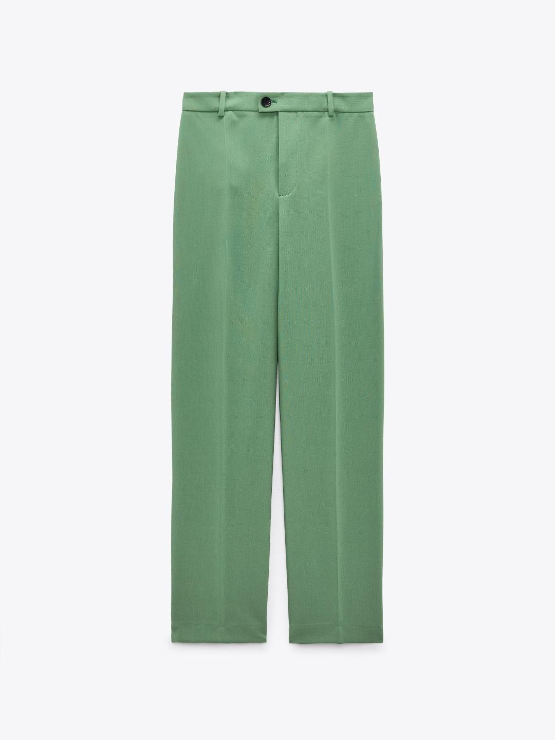 

ZARA Women Green Trouser