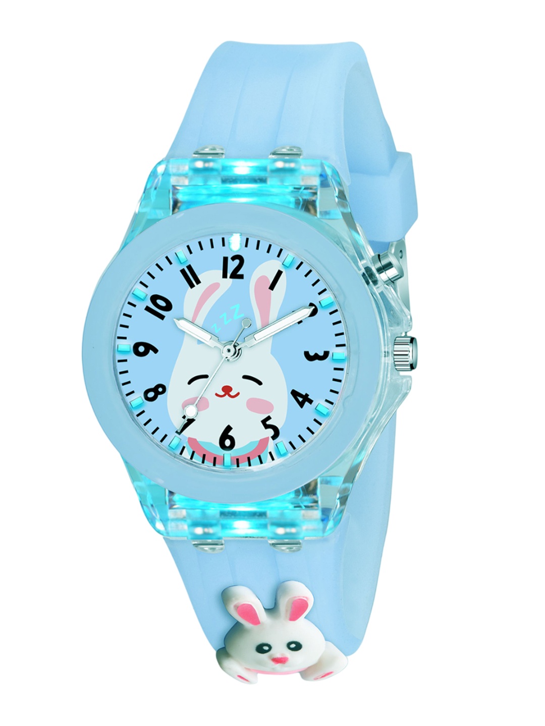 

SWADESI STUFF Kids Dial & Straps Analogue Multi Function Watch MULTI LIGHT SKY REBIT, Blue