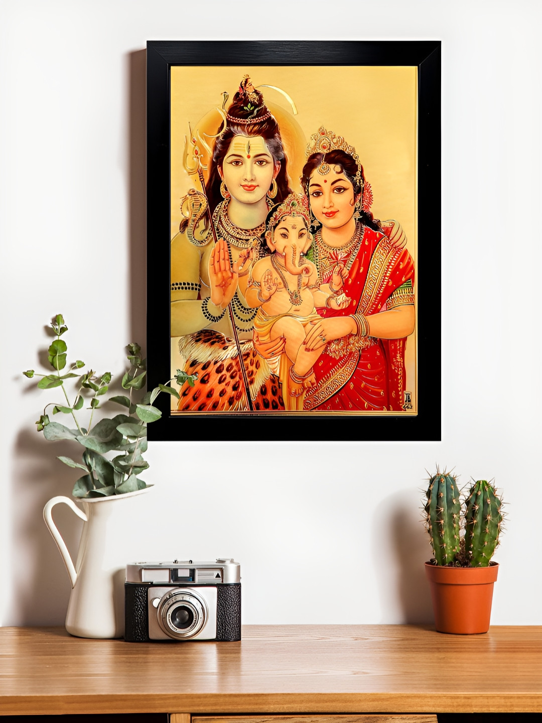 

Hawai Black & Multicoloured 1 Pieces Wood Wall Photo Frames