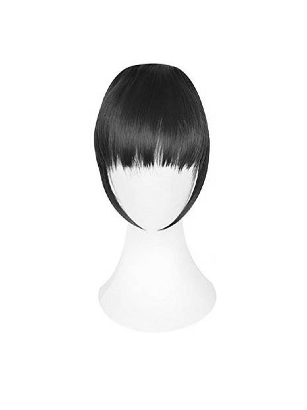 

HAVEREAM Clip-In Straight Scalp Topper Hair Extension - Black - 10 Inch