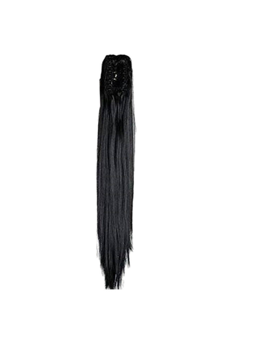 

ABRISH Clip-In Straight Ponytail Hair Extension 24Inch - Black