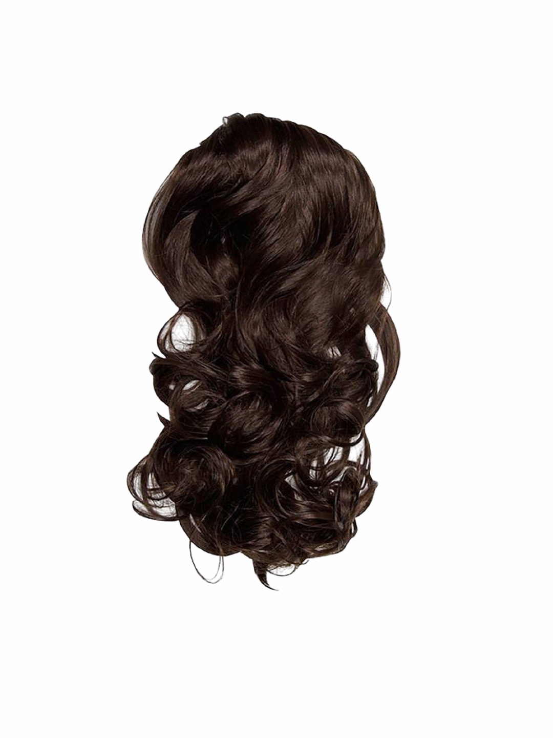 

HAVEREAM Clip-In Ponytail Curly Hair Extension - Brown - 22 inch