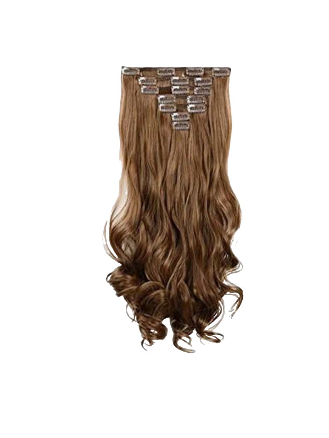

HAVEREAM Curly Clip-In Hair Extension - Brown