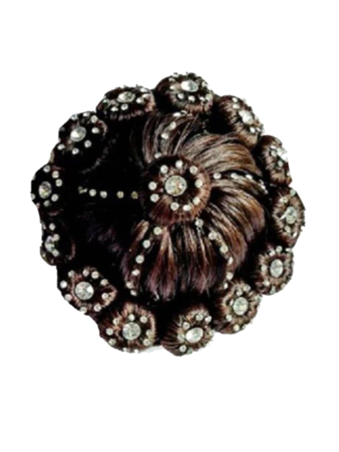 

HAVEREAM Halo Bun Curly Hair Extension - Brown - 10 inch