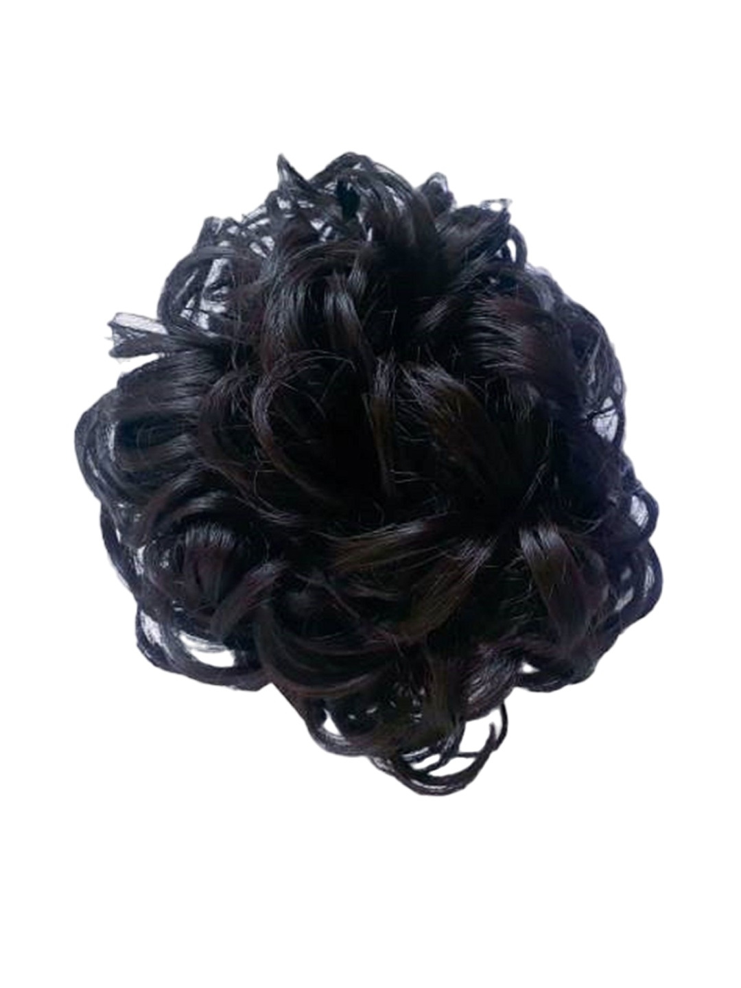 

HAVEREAM Clip-In Waterproof Wavy Bun Hair Extension - Black - 8 Inch